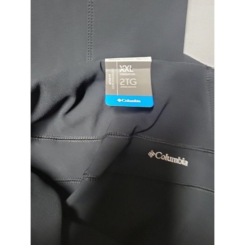 Columbia Women's 2XL Omni-Shade Straight Leg Active Fit Pants Black NWT - Picture 4 of 11